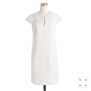 J.Crew Triple Eyelet Shift Dress